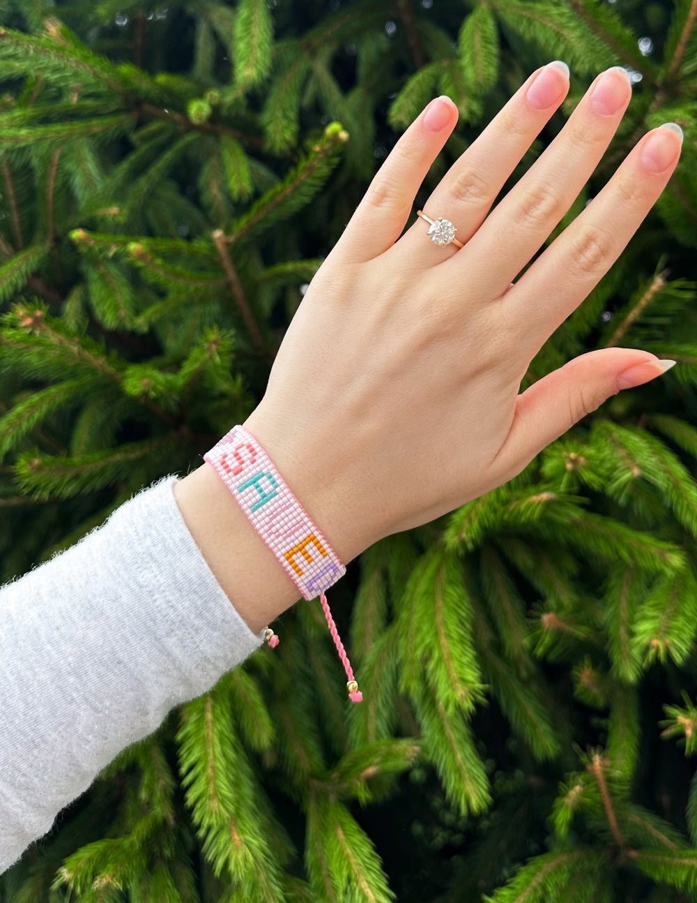 Saved Micro Bead String Bracelet - Two & Gathered