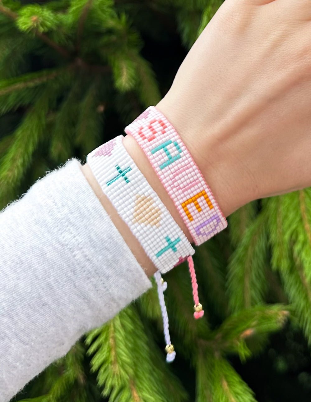 Saved Micro Bead String Bracelet - Two & Gathered
