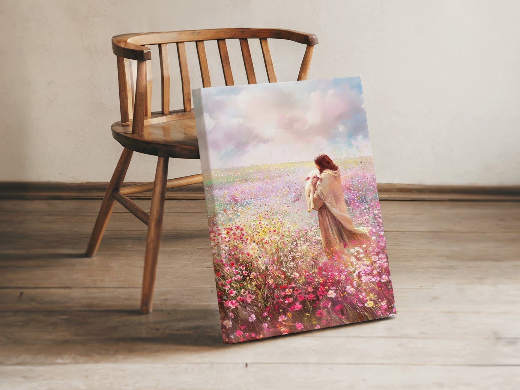 Shepherd's Care | Canvas Artwork - Two & Gathered