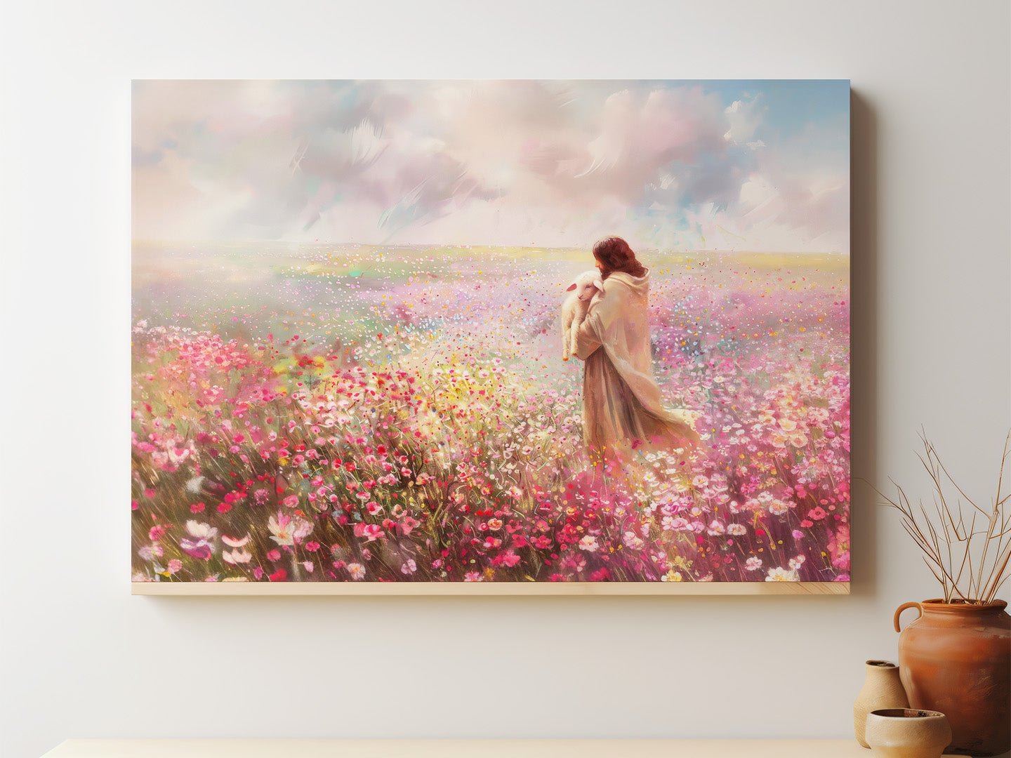 Shepherd's Care | Canvas Artwork - Two & Gathered