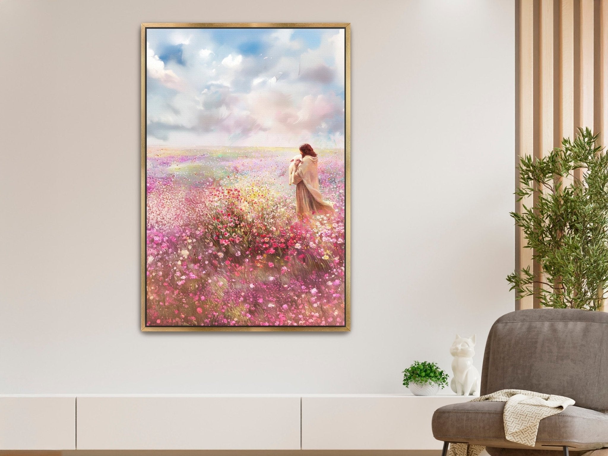 Shepherd's Care | Canvas Artwork - Two & Gathered