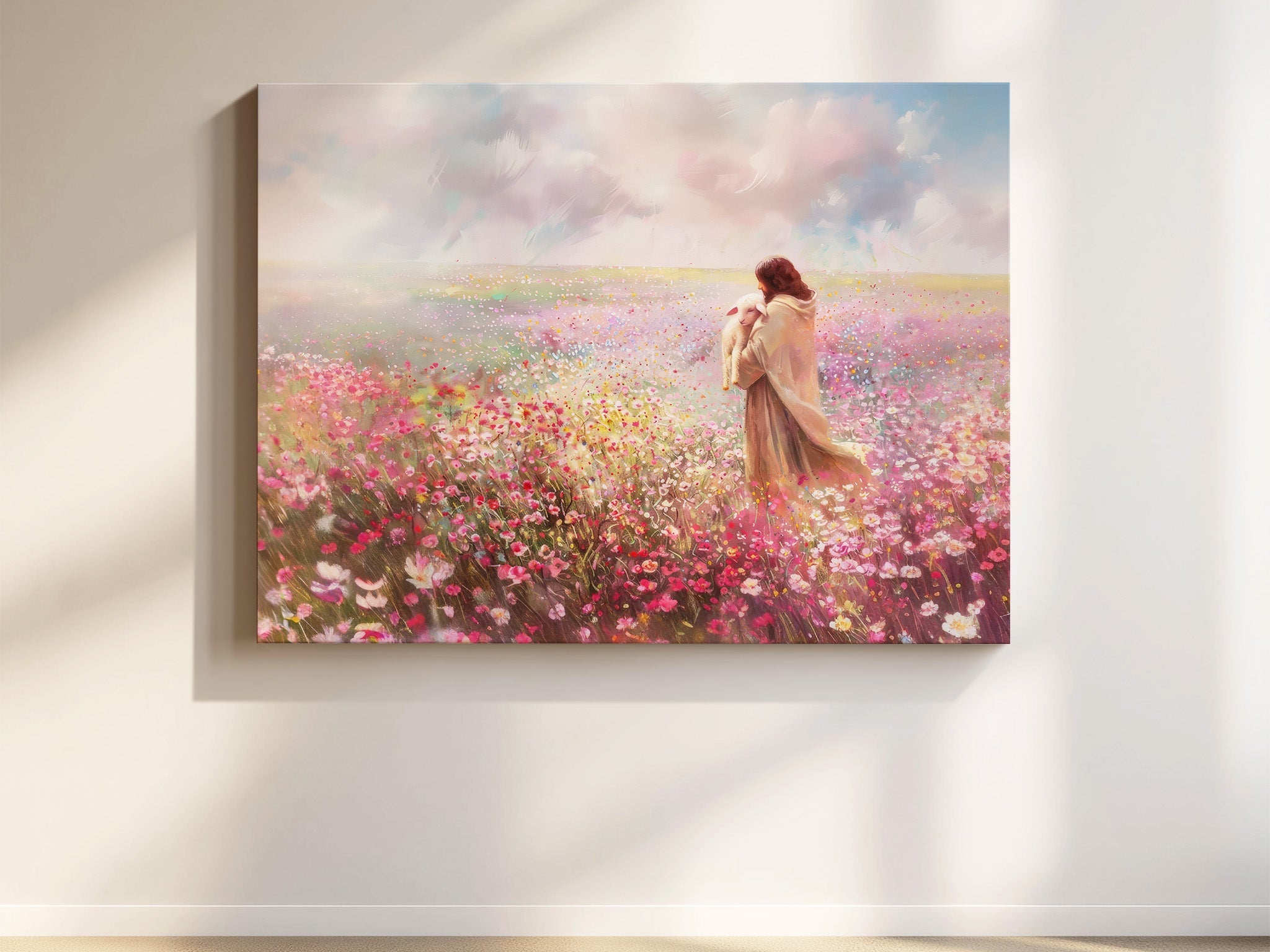 Shepherd's Care | Canvas Artwork - Two & Gathered
