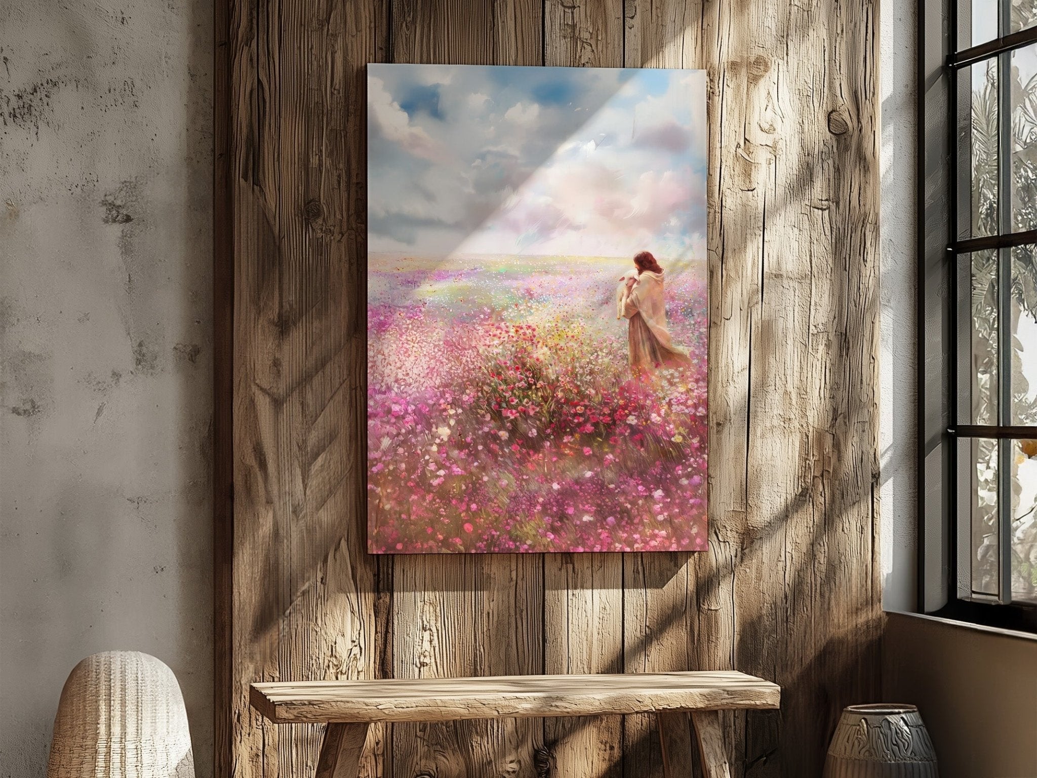 Shepherd's Care | Canvas Artwork - Two & Gathered