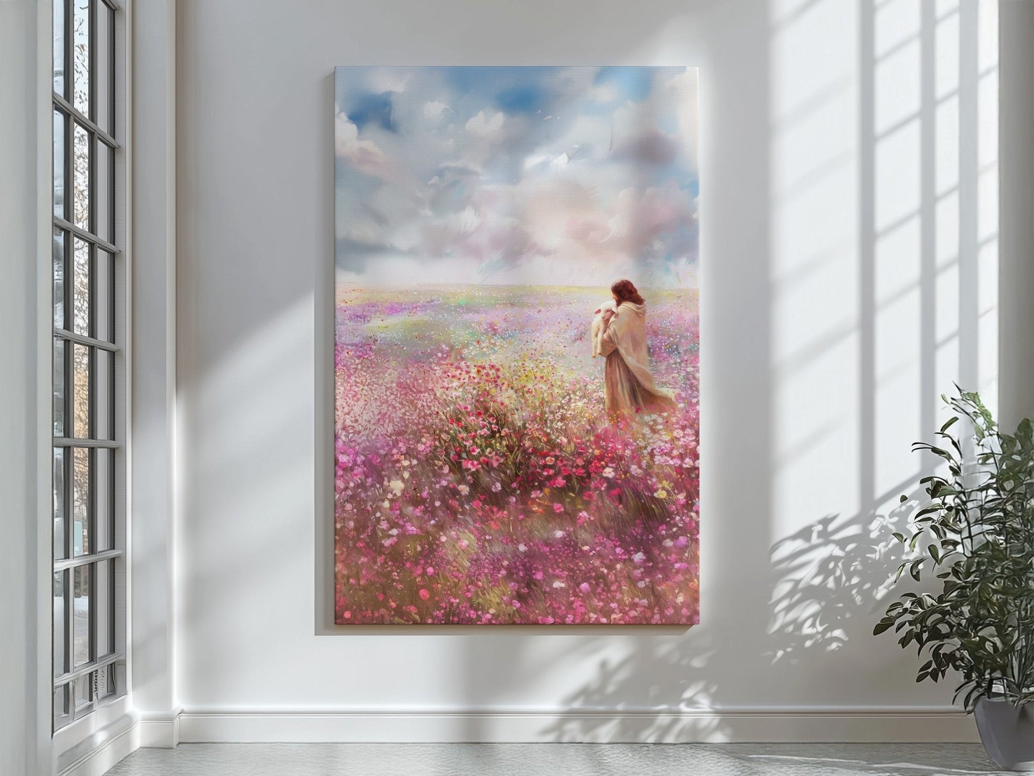 Shepherd's Care | Canvas Artwork - Two & Gathered