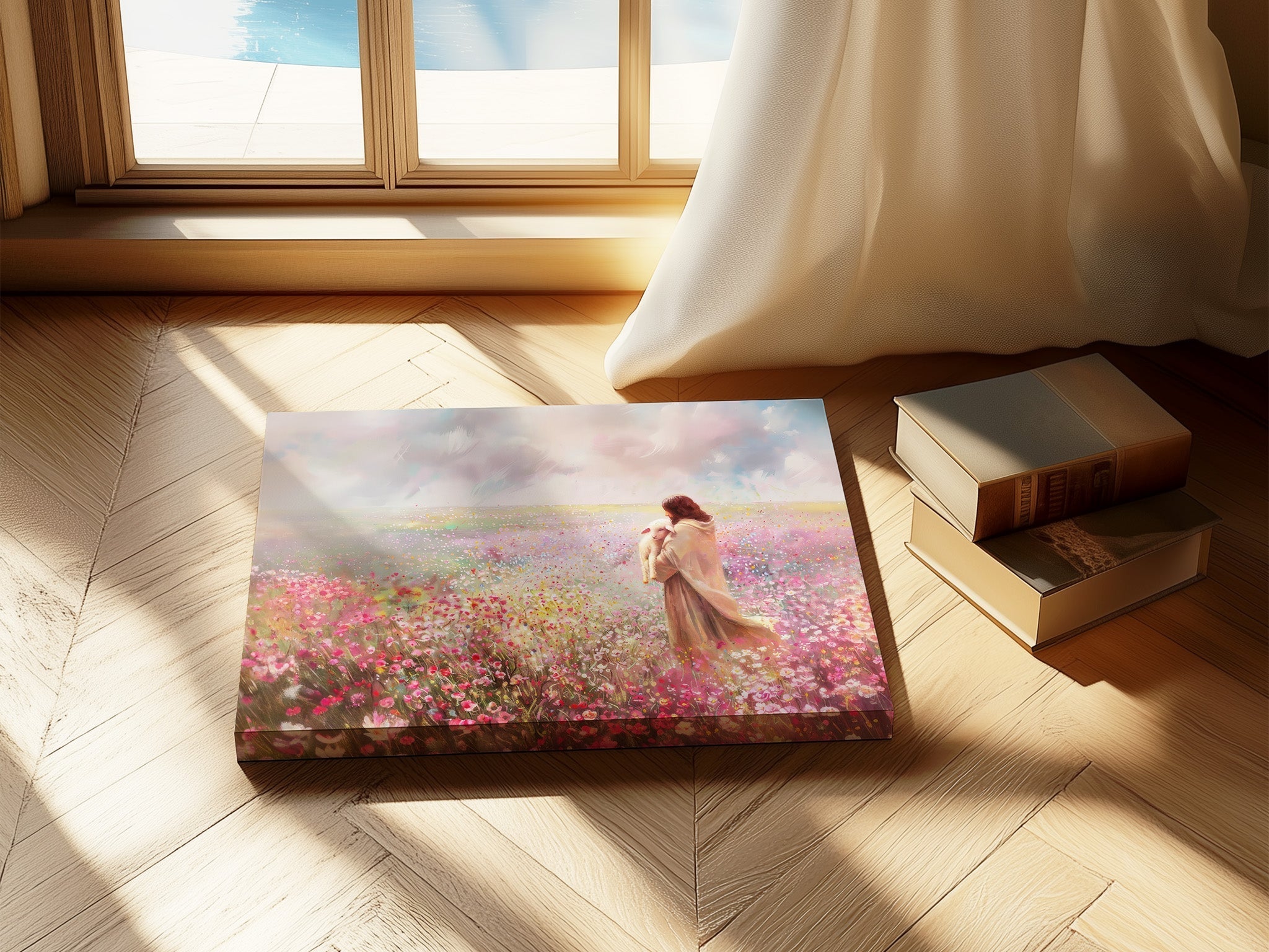Shepherd's Care | Canvas Artwork - Two & Gathered