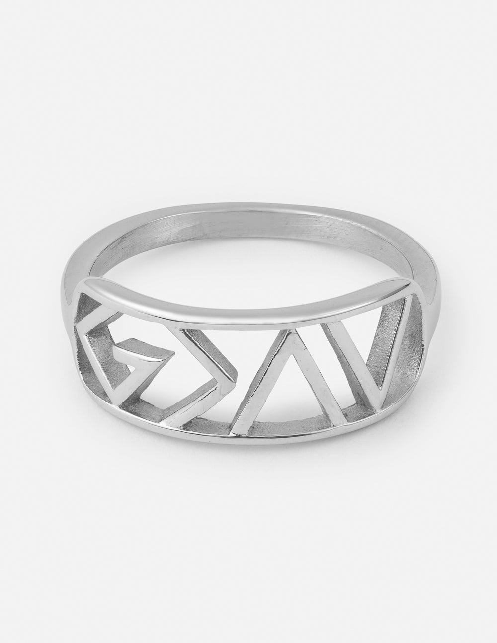 Silver Highs and Lows Statement Ring - Two & Gathered