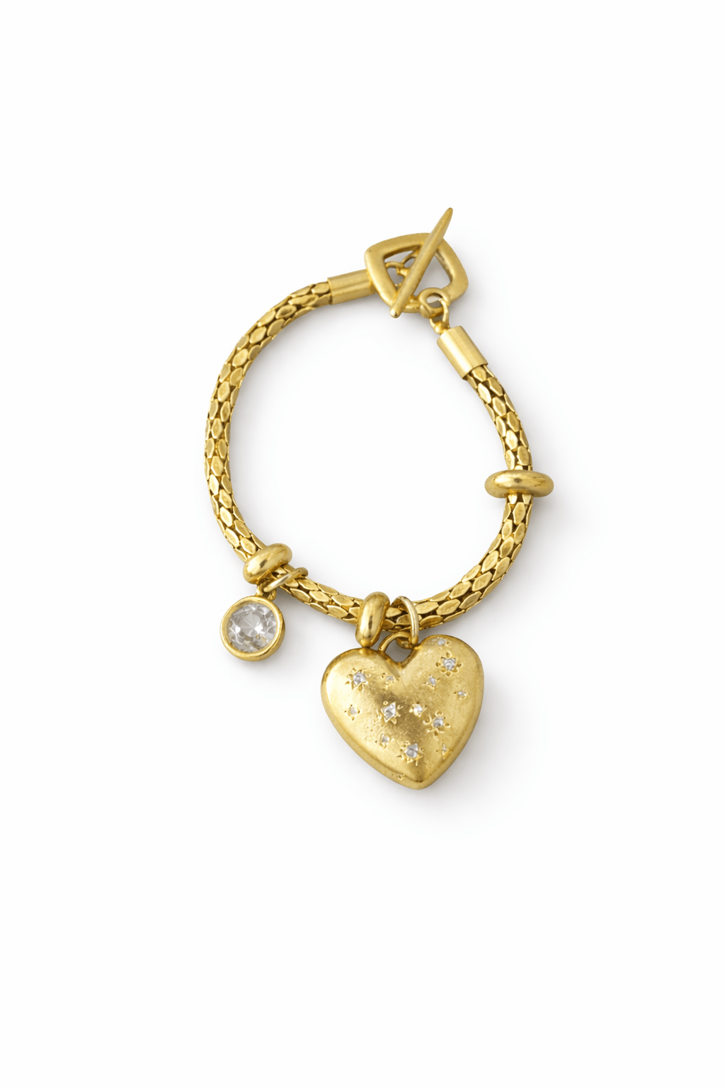 Starlight Heart Bracelet - Two & Gathered
