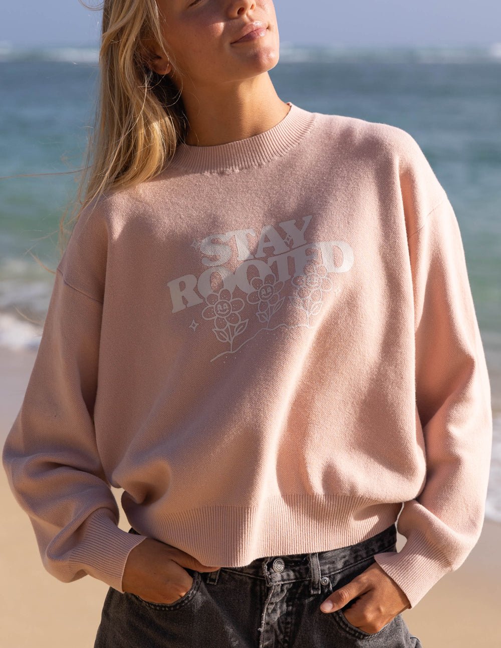 Stay Rooted Knit Sweater - Two & Gathered