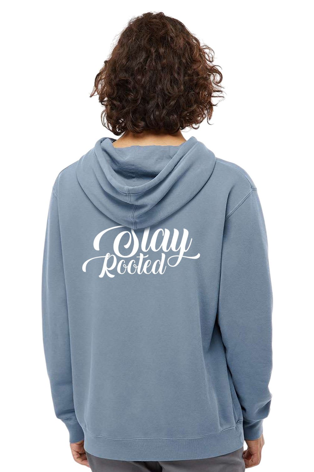 Stay Rooted Unisex Pigment - Dyed Hoodie Sweatshirt - Two & Gathered