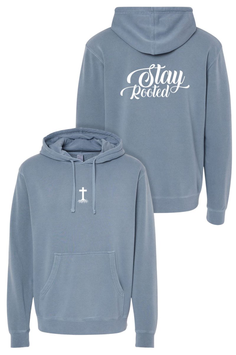 Stay Rooted Unisex Pigment - Dyed Hoodie Sweatshirt - Two & Gathered