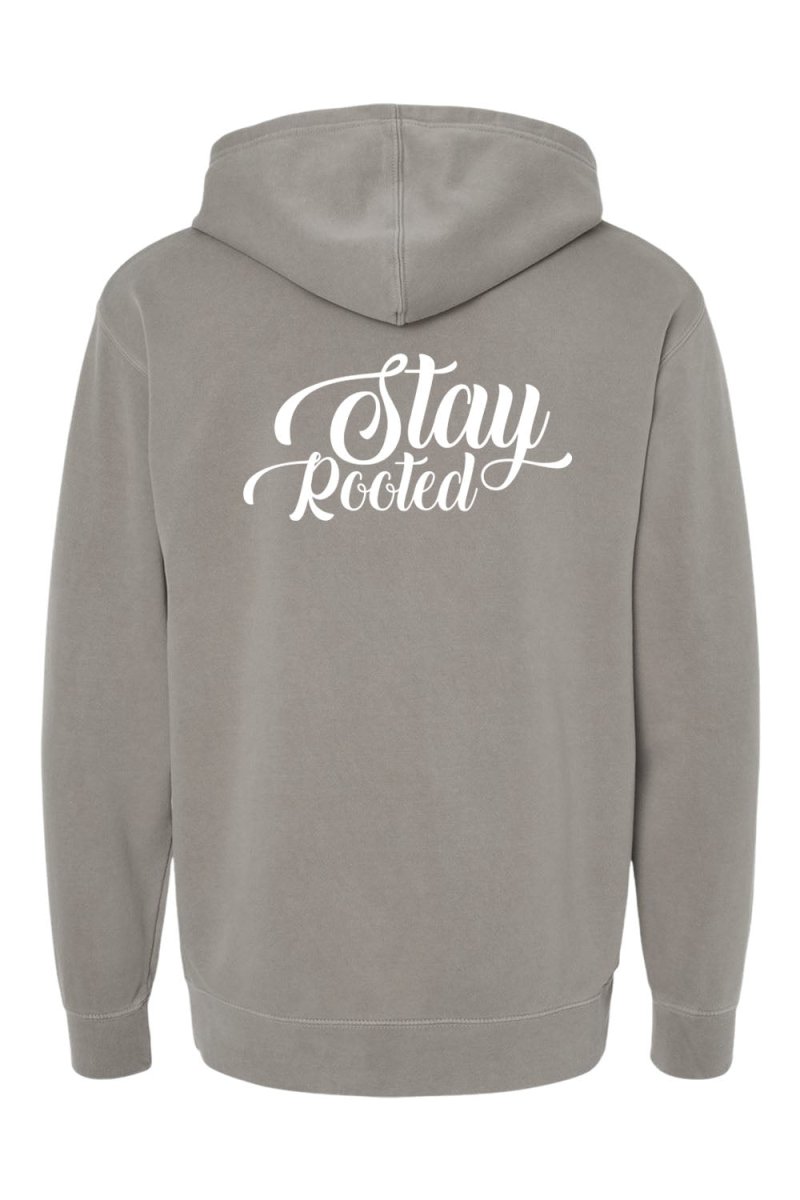 Stay Rooted Unisex Pigment - Dyed Hoodie Sweatshirt - Two & Gathered