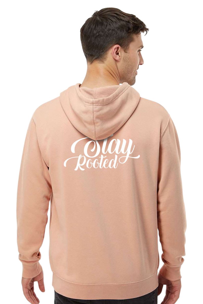 Stay Rooted Unisex Pigment - Dyed Hoodie Sweatshirt - Two & Gathered
