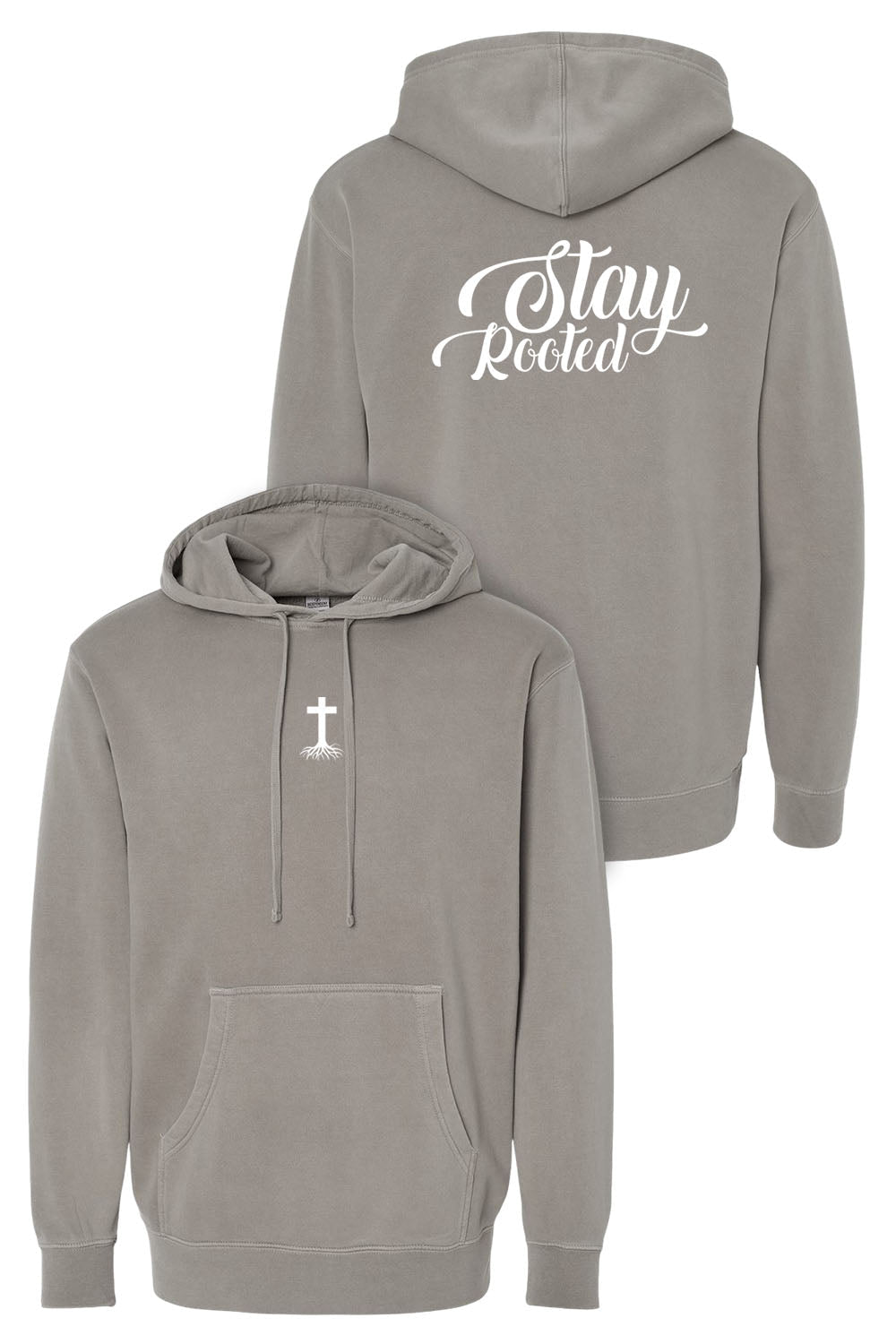 Stay Rooted Unisex Pigment - Dyed Hoodie Sweatshirt - Two & Gathered