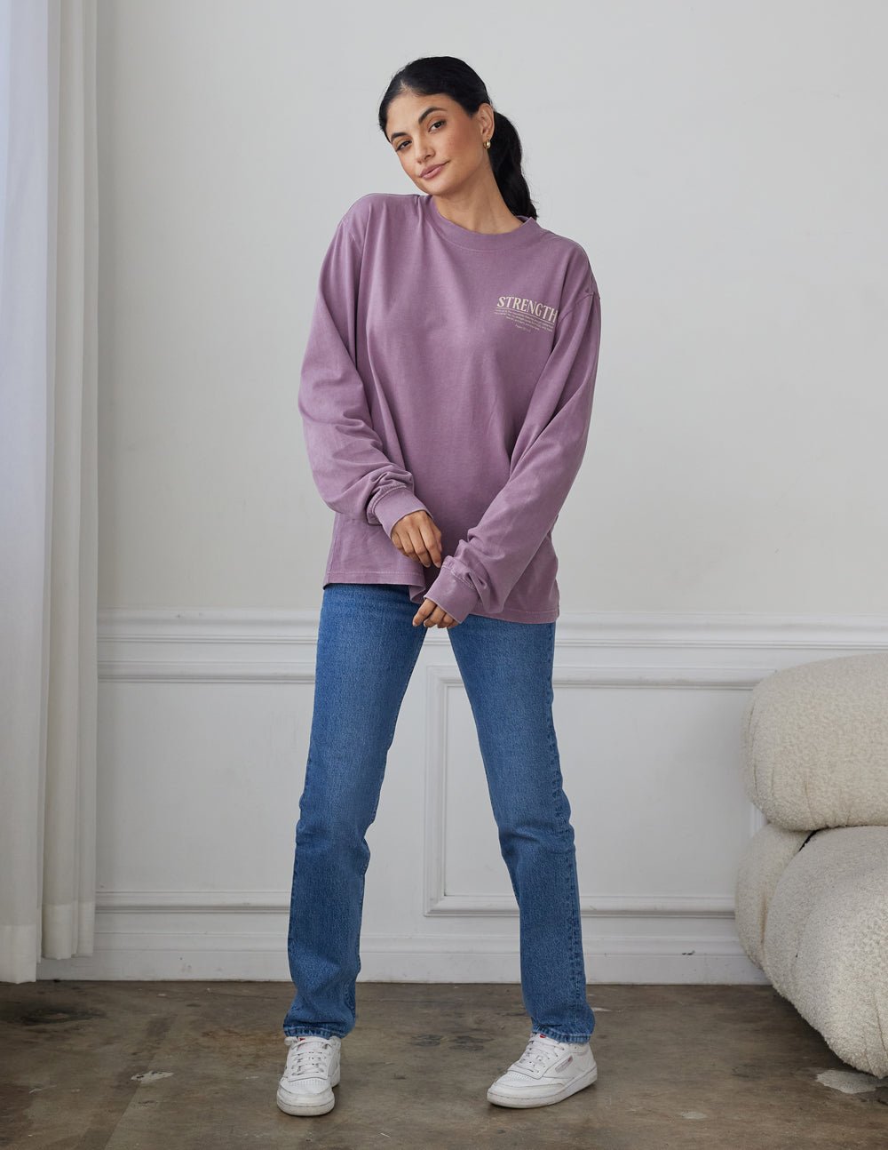 Strength LS Unisex Tee - Two & Gathered