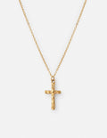 Textured Cross Necklace - Two & Gathered