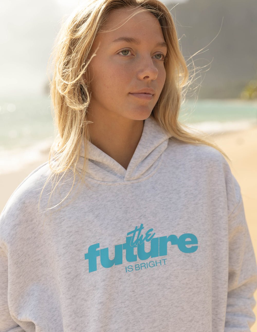 The Future Is Bright Retro Unisex Hoodie - Two & Gathered