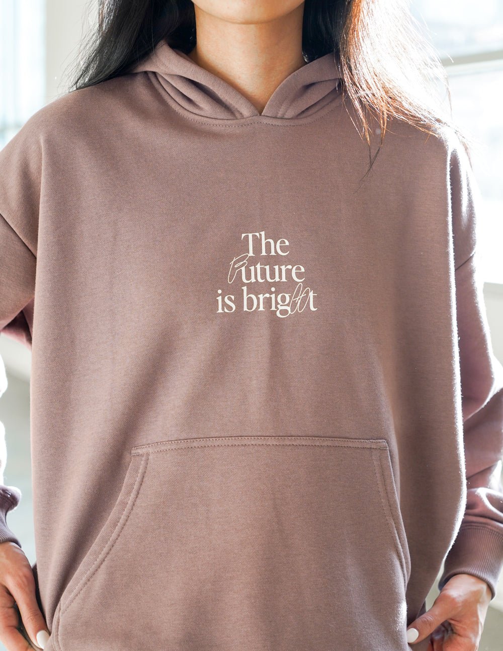 The Future is Bright Unisex Hoodie - Two & Gathered