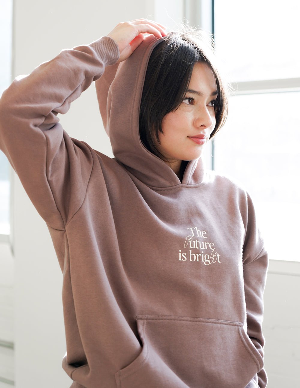 The Future is Bright Unisex Hoodie - Two & Gathered