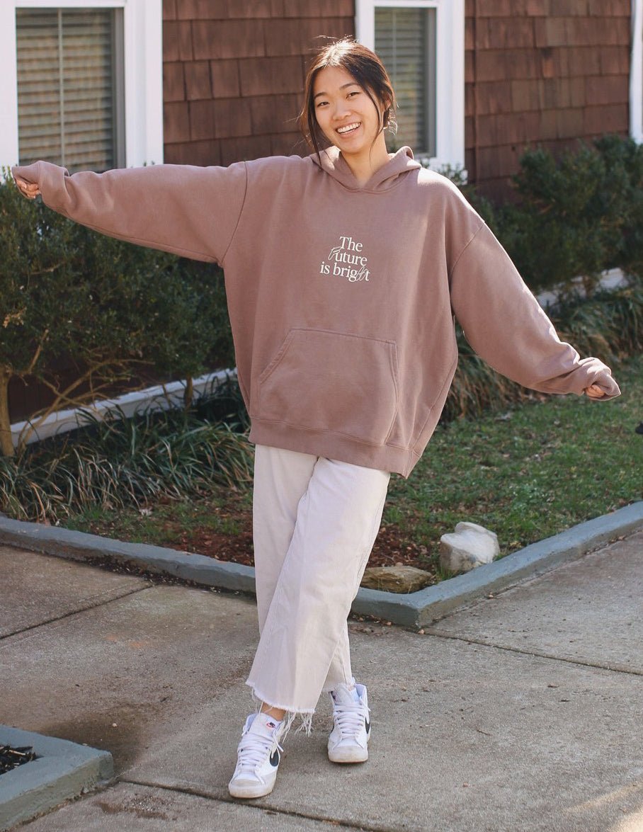 The Future is Bright Unisex Hoodie - Two & Gathered