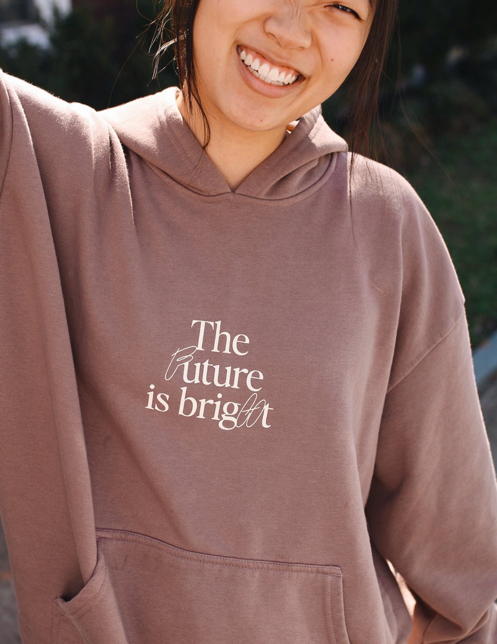 The Future is Bright Unisex Hoodie - Two & Gathered