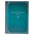 The Spiritual Growth Bible, Study Bible, NLT - New Living Translation Holy Bible, Hardcover, Teal - Leather - Two & Gathered