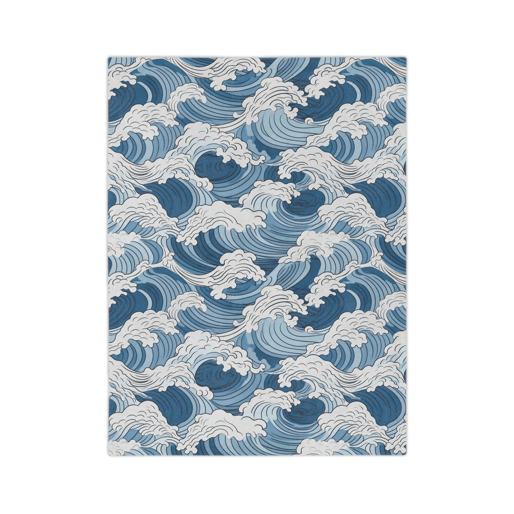 Through The Waters Minky Blanket - Two & Gathered