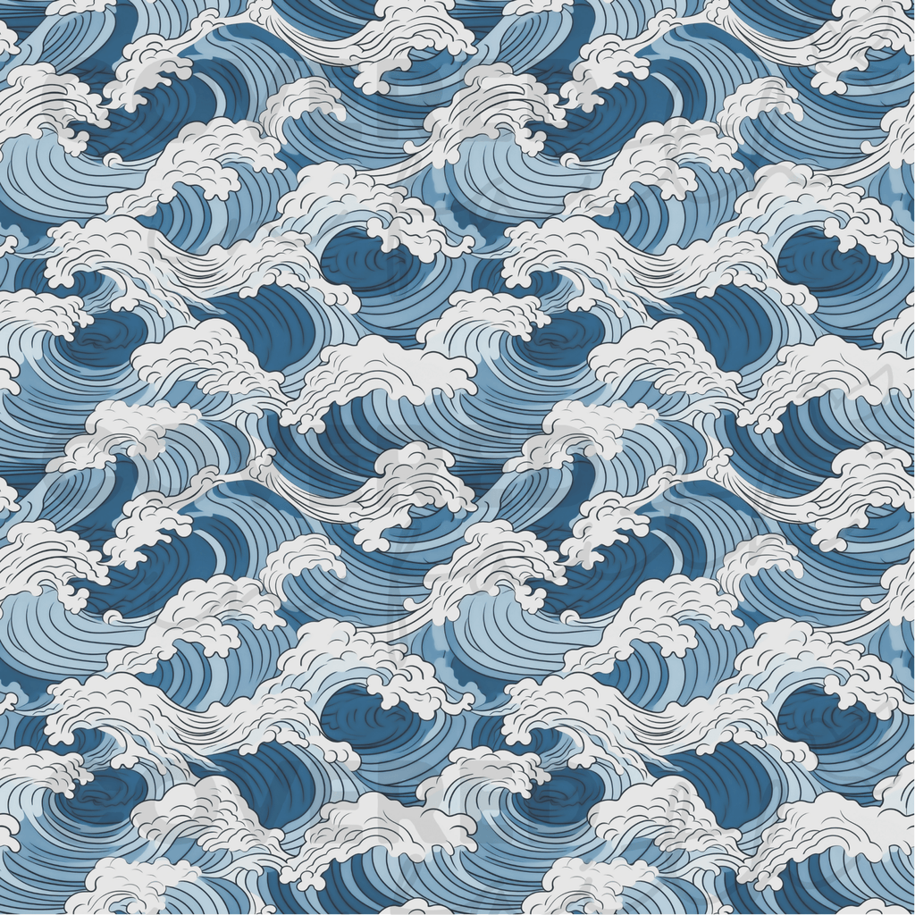 Through The Waters Minky Blanket - Two & Gathered