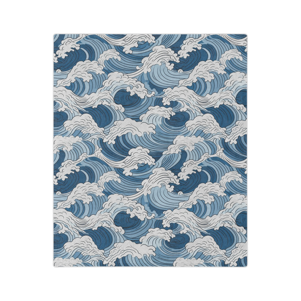 Through The Waters Minky Blanket - Two & Gathered