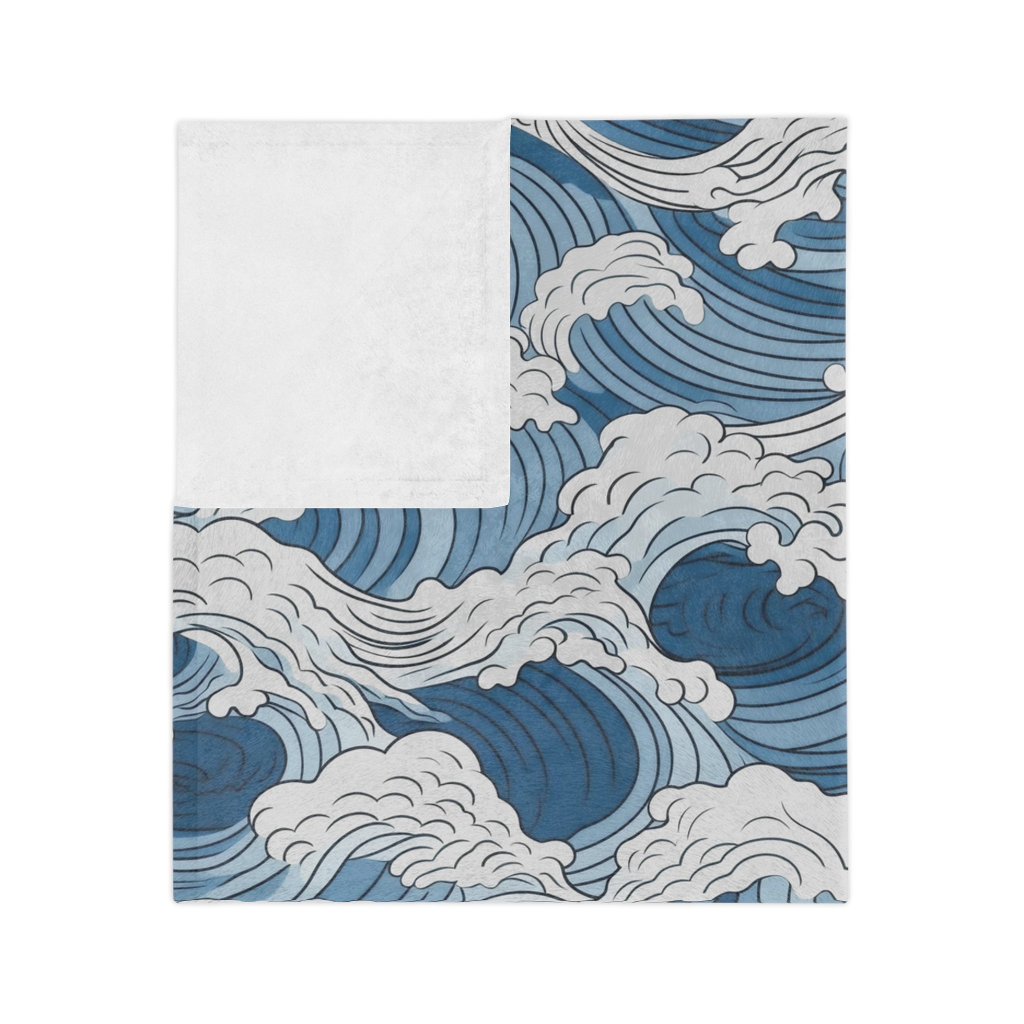 Through The Waters Minky Blanket - Two & Gathered