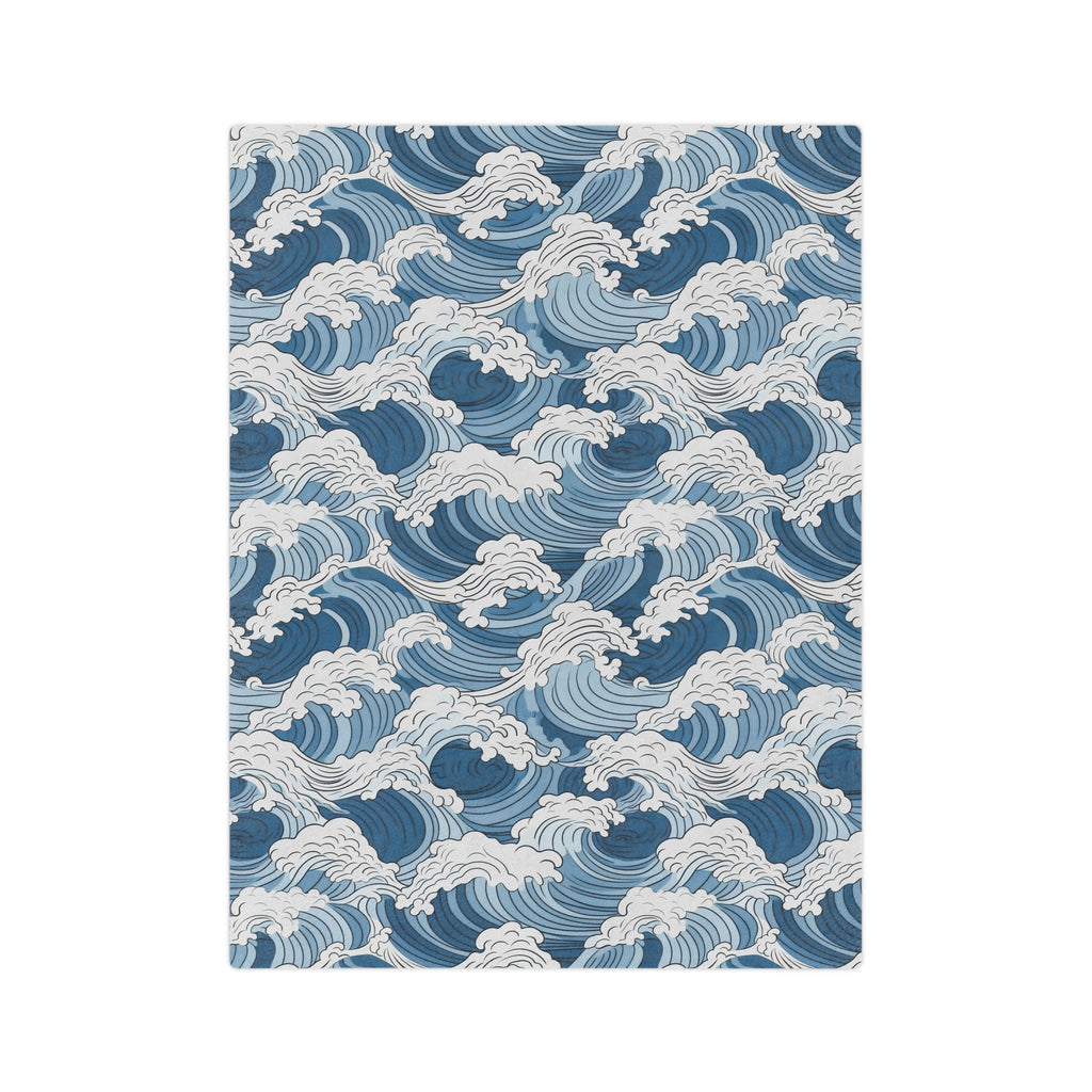 Through The Waters Minky Blanket - Two & Gathered