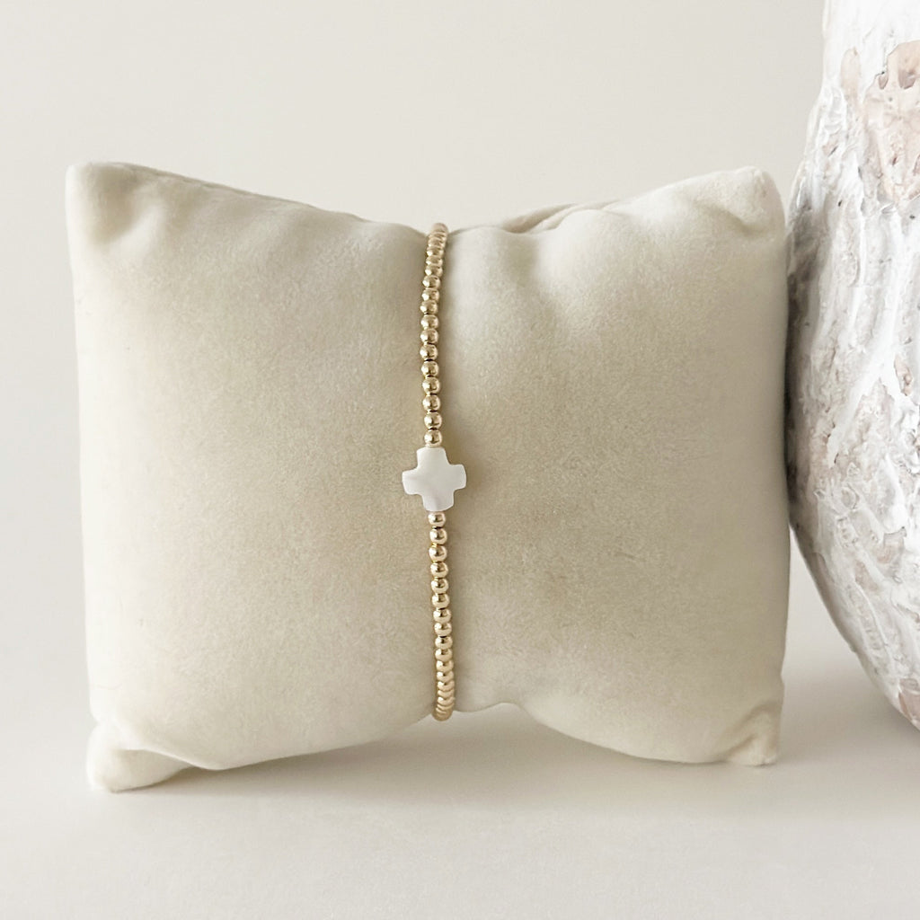 Tiff Cross Bracelets - Two & Gathered
