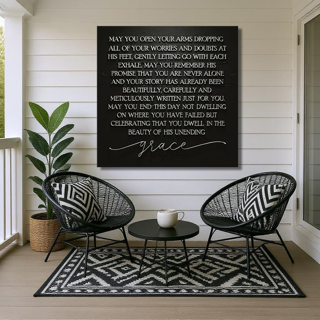 Unending Grace Faith Sign III - Two & Gathered