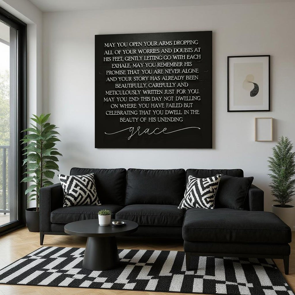 Unending Grace Faith Sign III - Two & Gathered