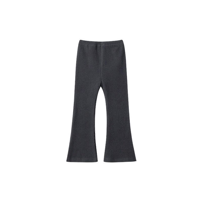 Versatile Casual And Stylish Solid - color Leggings For Little Girls - Two & Gathered