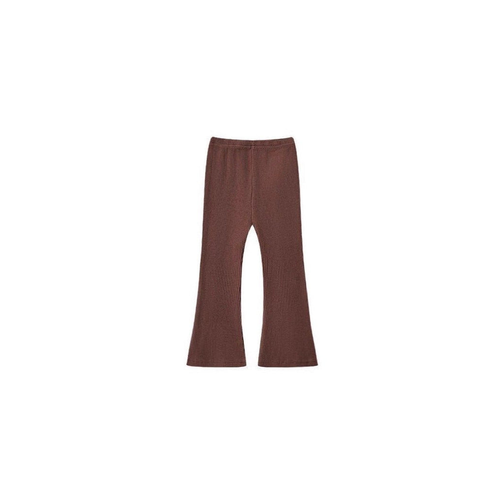 Versatile Casual And Stylish Solid - color Leggings For Little Girls - Two & Gathered