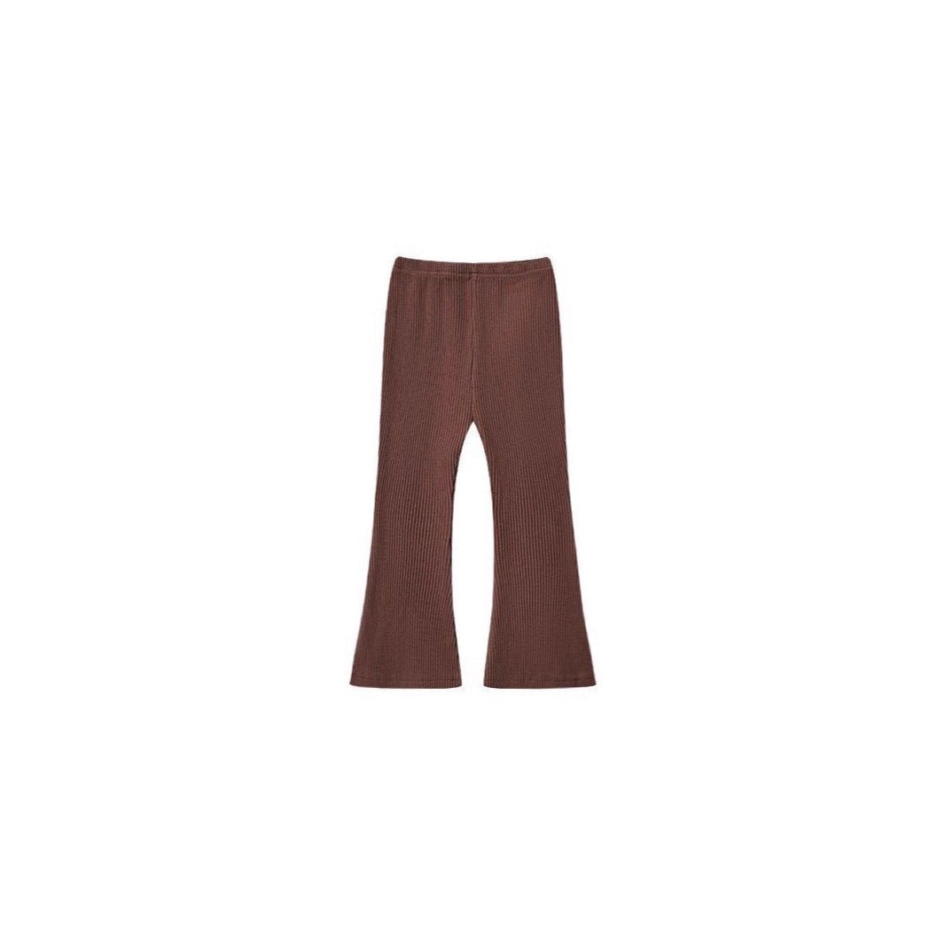 Versatile Casual And Stylish Solid - color Leggings For Little Girls - Two & Gathered