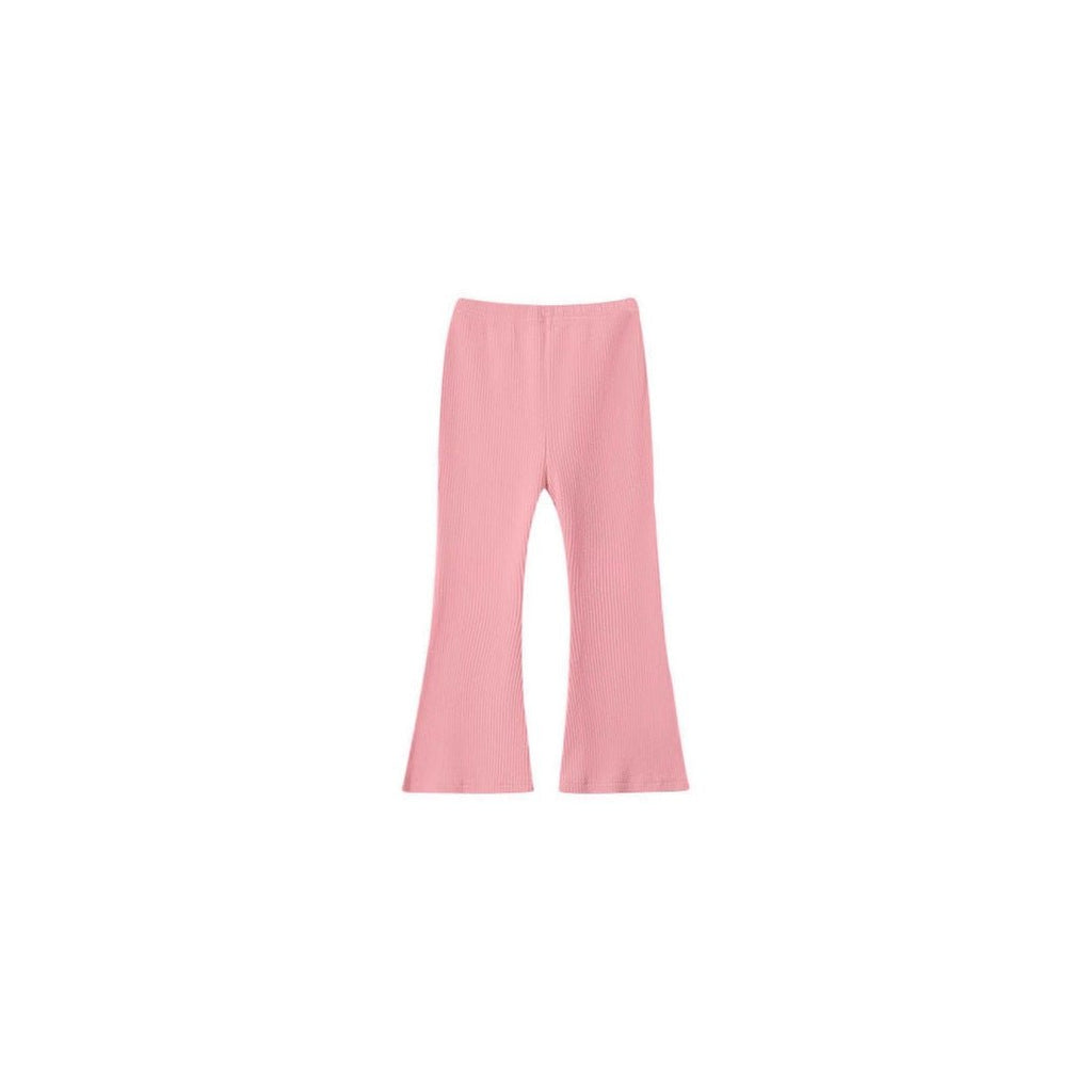 Versatile Casual And Stylish Solid - color Leggings For Little Girls - Two & Gathered