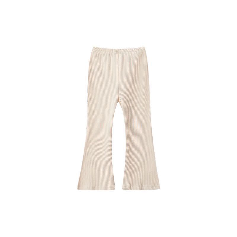 Versatile Casual And Stylish Solid - color Leggings For Little Girls - Two & Gathered