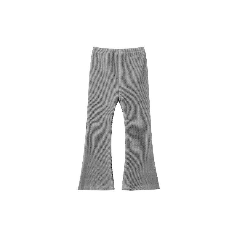 Versatile Casual And Stylish Solid - color Leggings For Little Girls - Two & Gathered