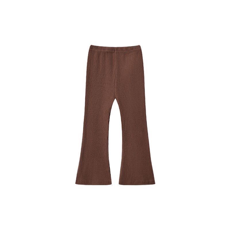 Versatile Casual And Stylish Solid - color Leggings For Little Girls - Two & Gathered