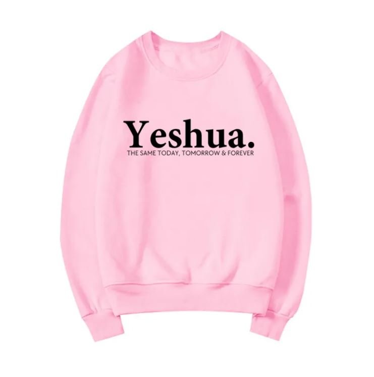 Vintage Yeshua Christian Sweatshirt Christian Apparel Faith - Two & Gathered
