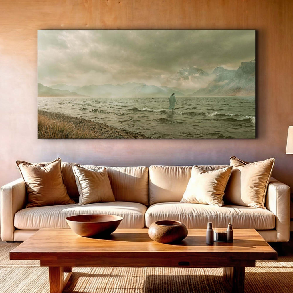 Walking On Water Faith Wall Art - Two & Gathered