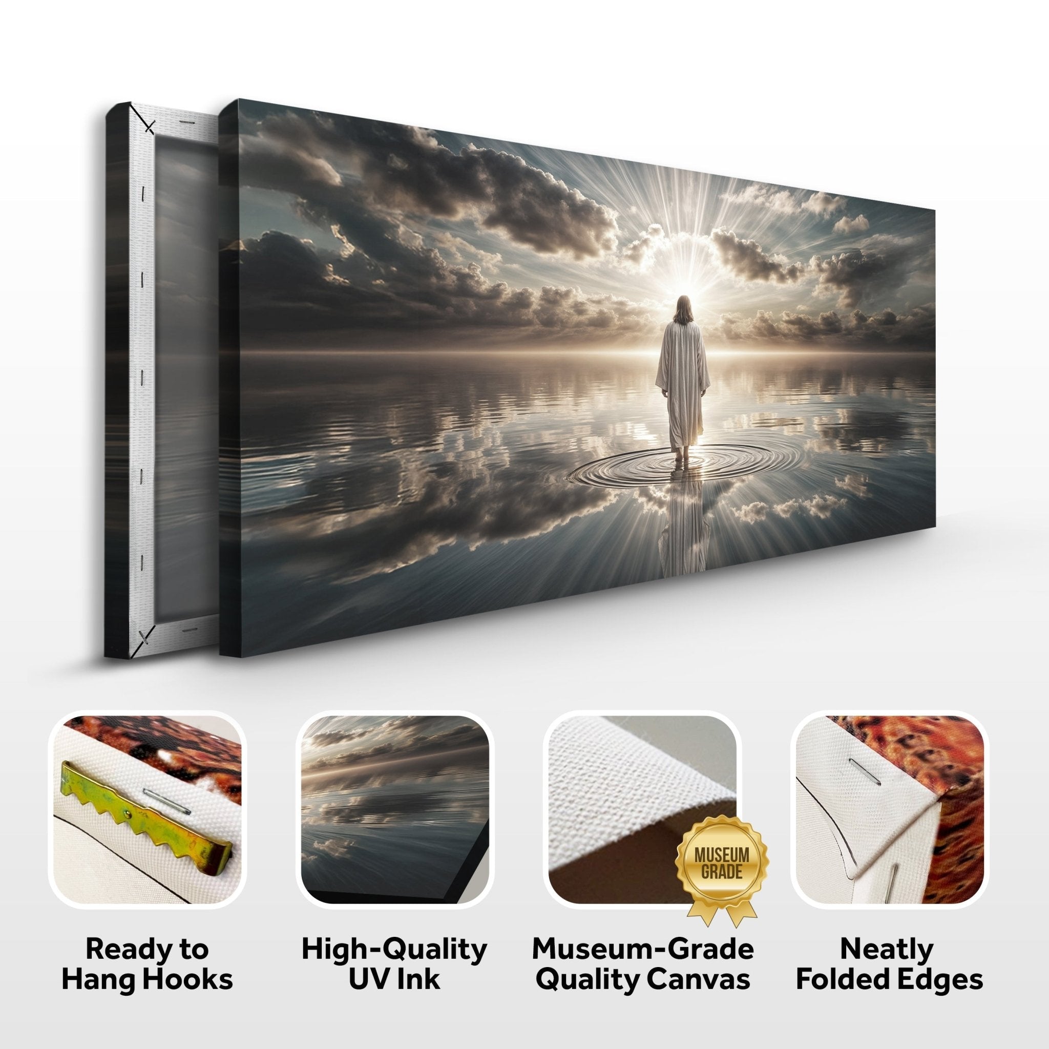 Walking on Water - Faith Wall Art III - Two & Gathered
