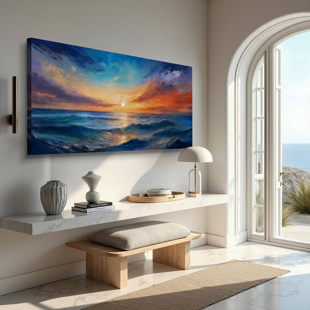 Waterscape Abstract Wall Art XIII - Two & Gathered