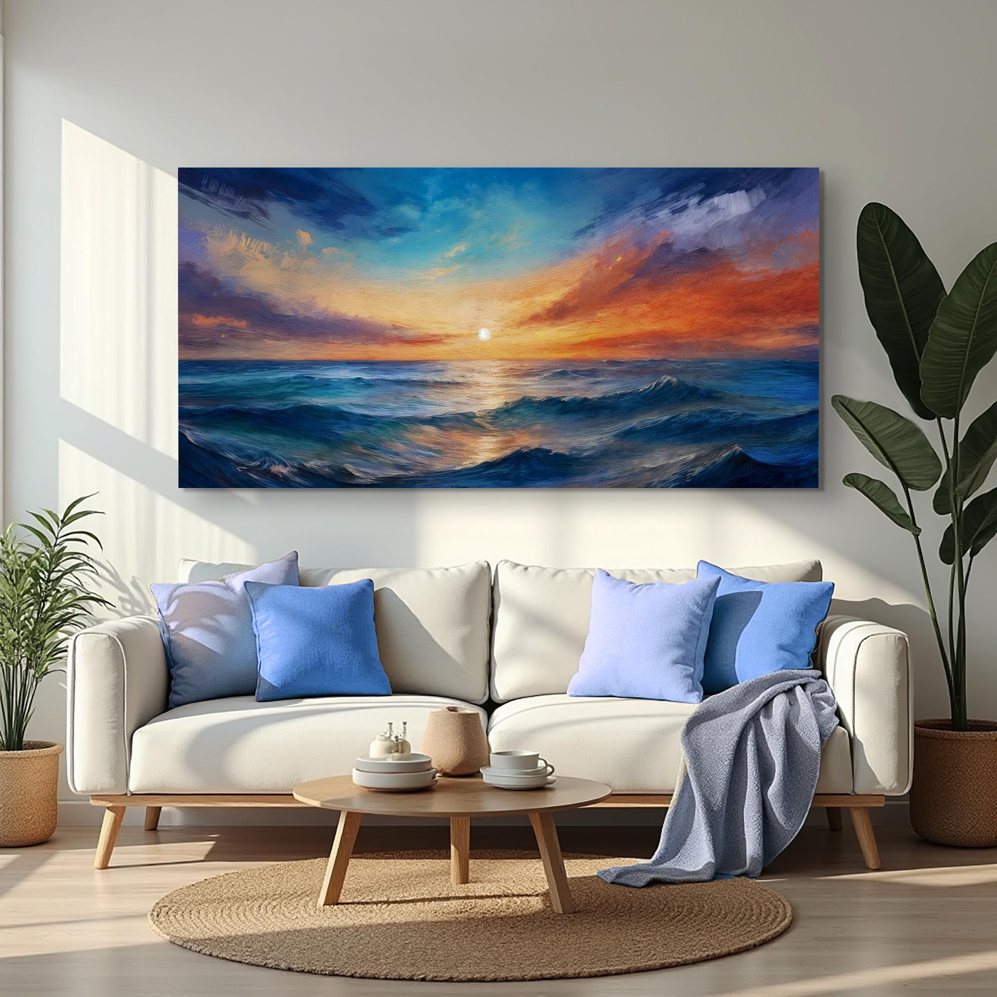 Waterscape Abstract Wall Art XIII - Two & Gathered