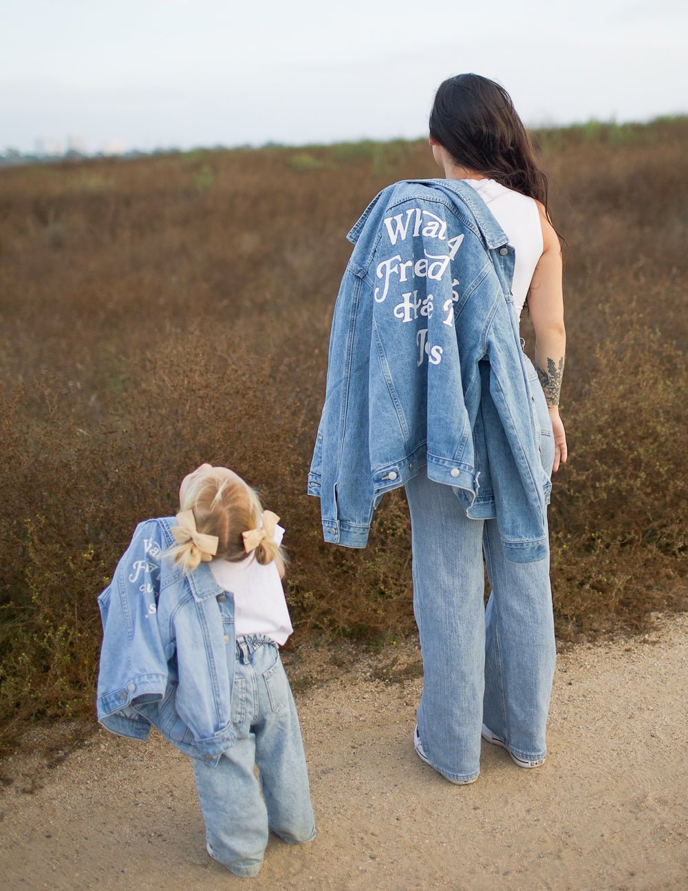 What a Friend in Jesus Kids Denim Jacket - Two & Gathered