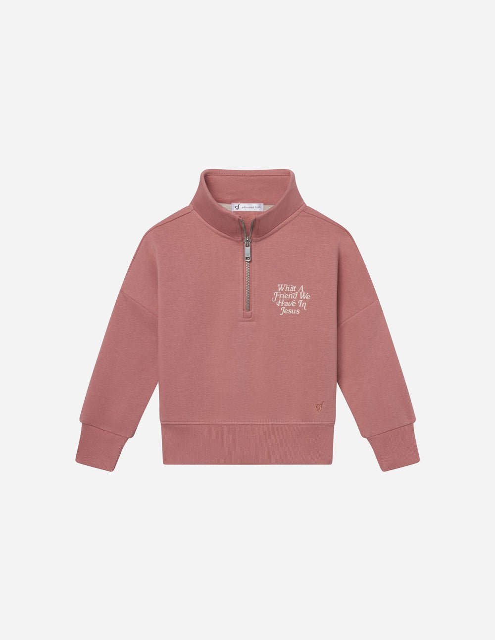 What a Friend in Jesus Kids Half - Zip - Two & Gathered