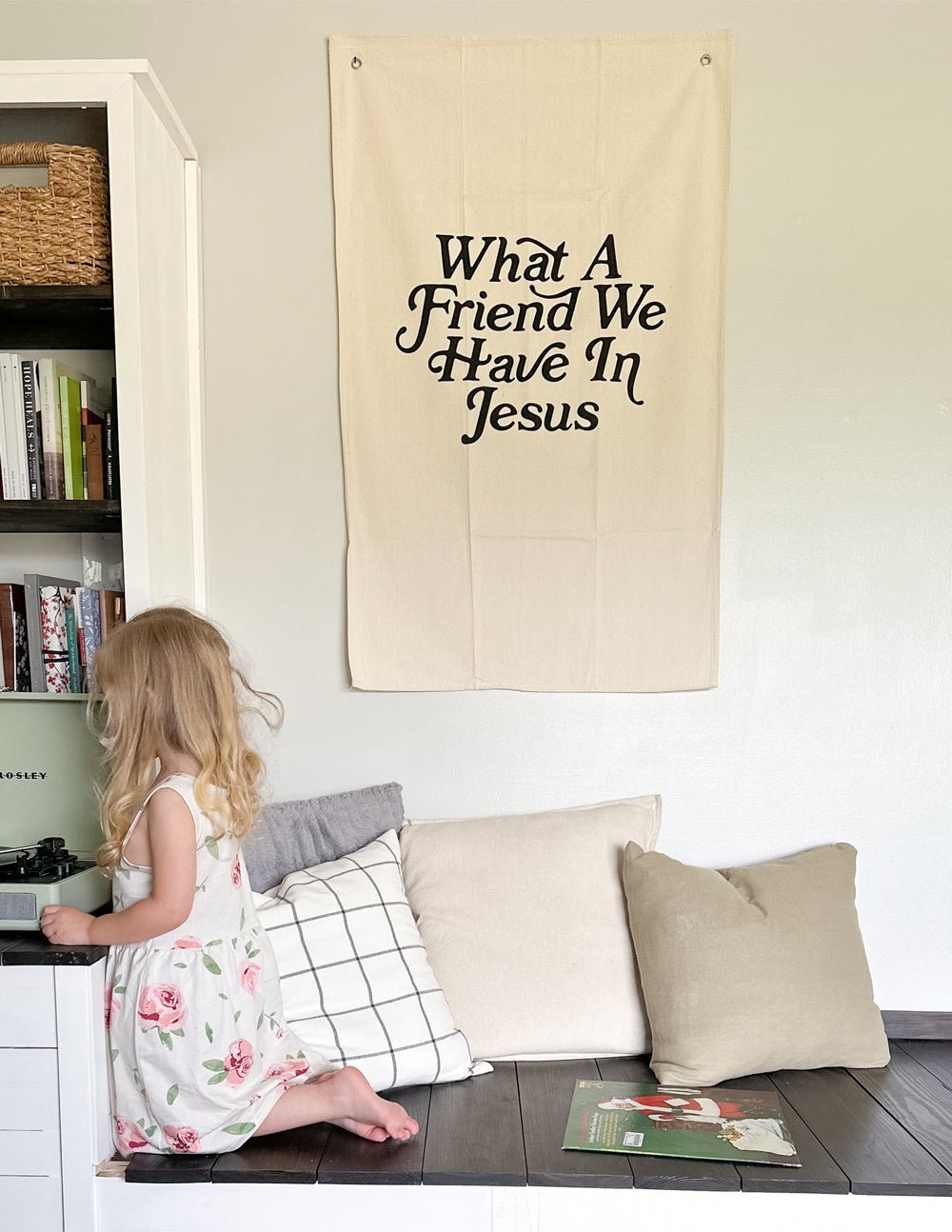 What a Friend in Jesus Tapestry - Two & Gathered