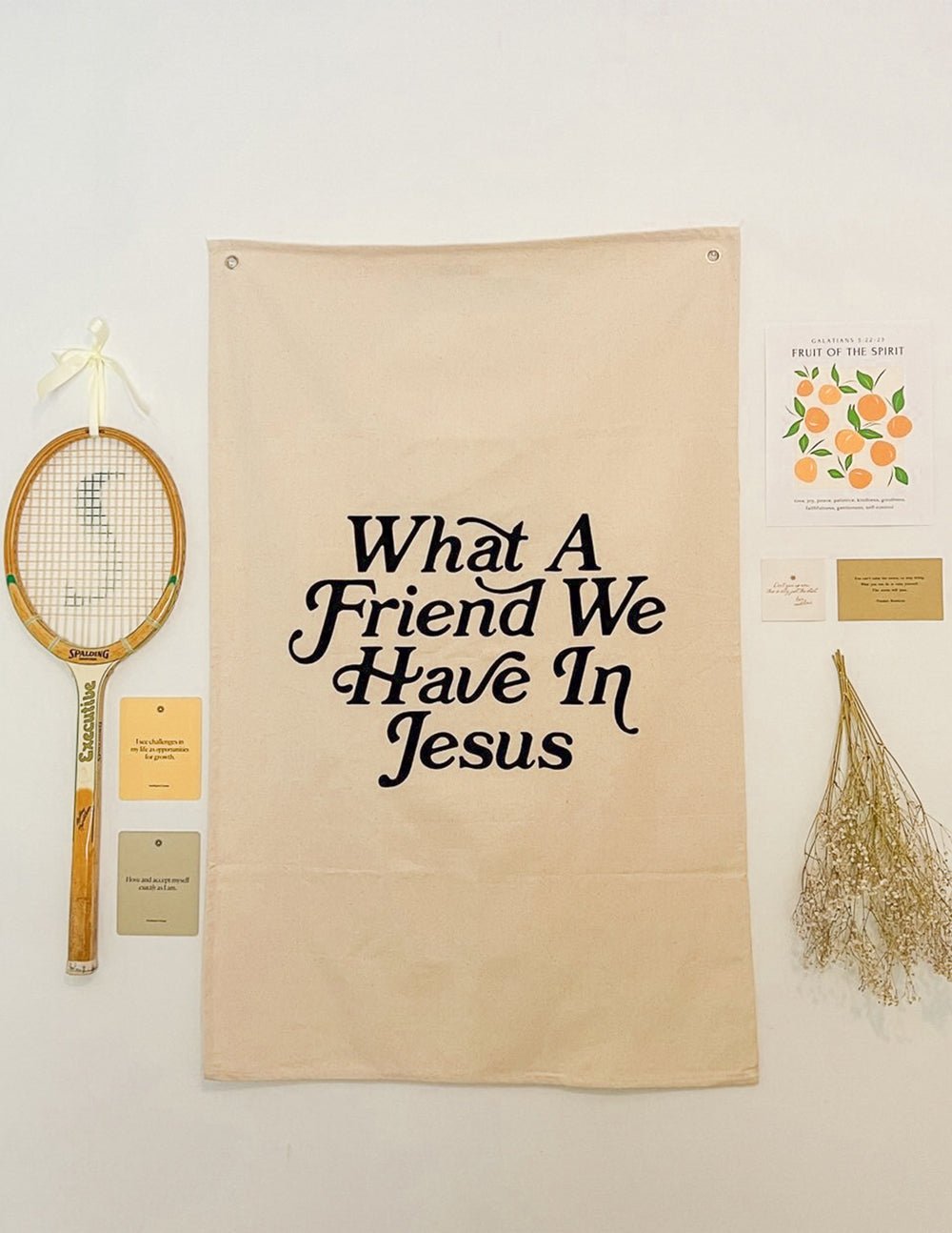 What a Friend in Jesus Tapestry - Two & Gathered