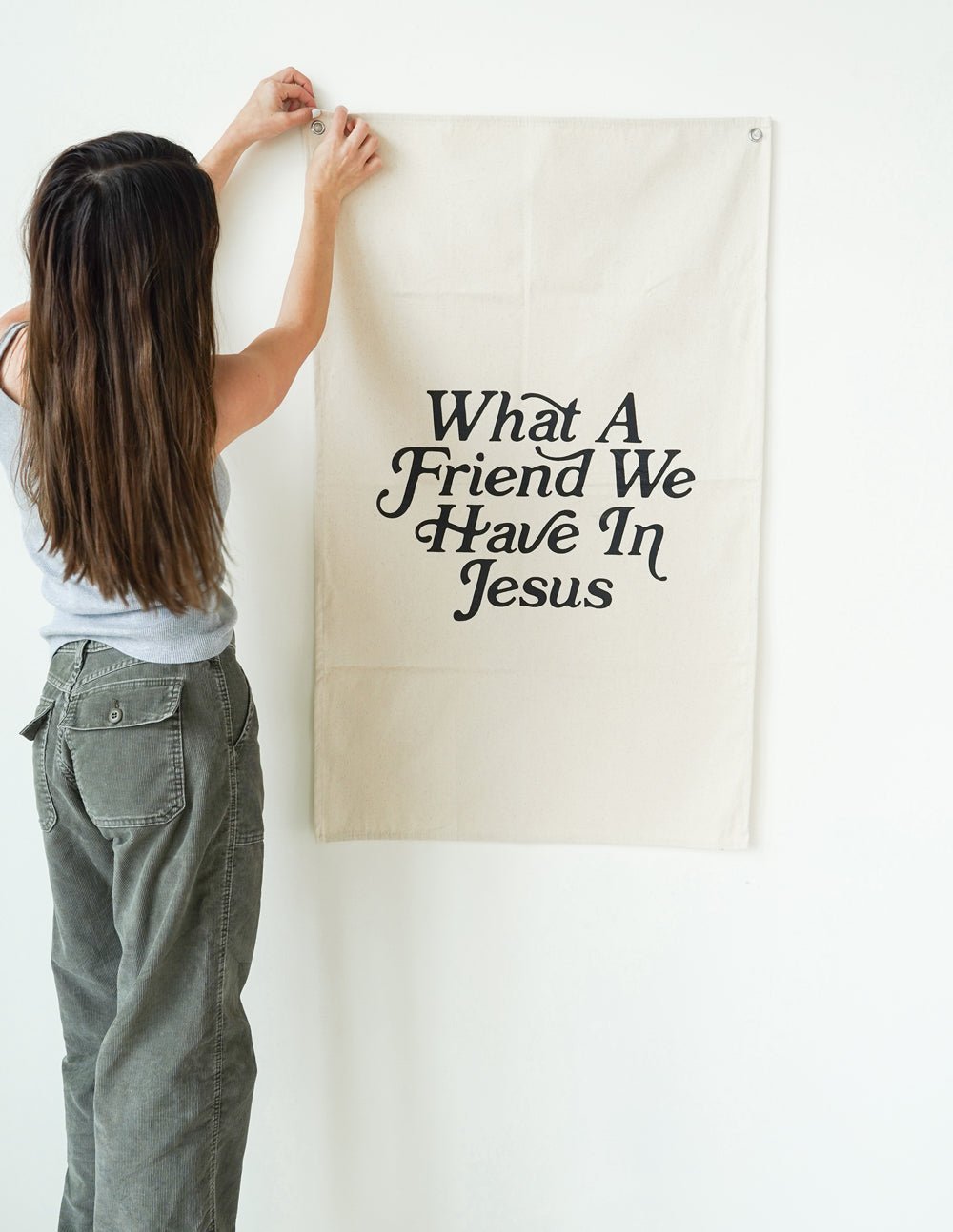 What a Friend in Jesus Tapestry - Two & Gathered